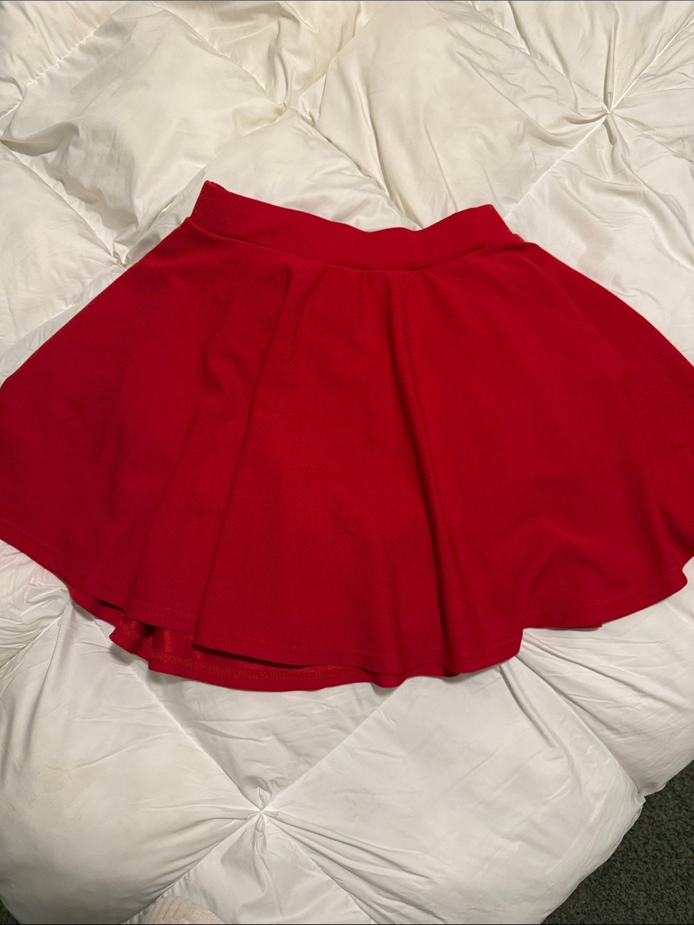 Red Flared Skort - Classic Women's Skort